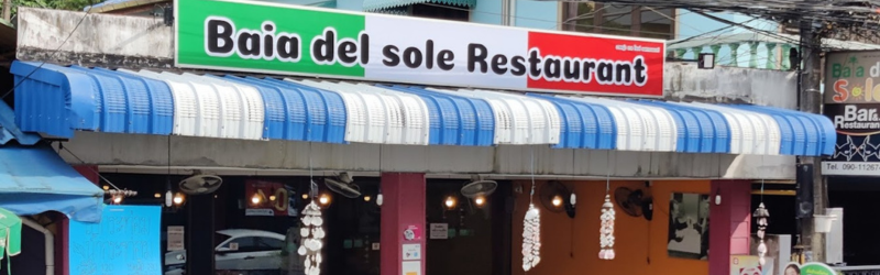 Miglior ristorante italiano a Phuket la baia del sole patong beach